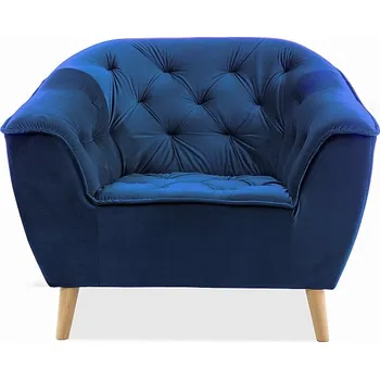 Křeslo Křeslo PLUTO modré BLUVEL 86