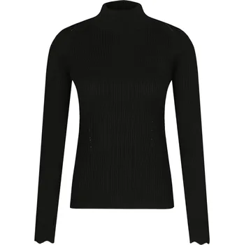 Dámský svetr GUESS JEANS Rolák HELENA | Barva:černý | Velikost:XS