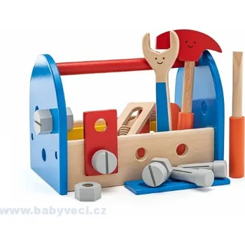 Dřevěná hračka Box s nářadím dřevo