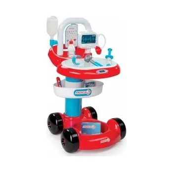 hrací stolek Lékařský doktorský vozík Smoby s infuzí