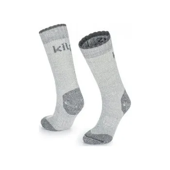 Pánské ponožky Kilpi LECCO-U světle šedá 43 - 46; Šedá podkolenky