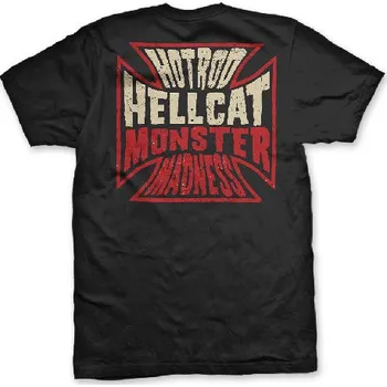 Chlapecké oblečení HOT ROD HELLCAT Monster Madness Il, Hotrod Hellcat, Kids, T-shirts Barva: Černá, Velikost: 7-8-R