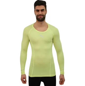 Pánské sportovní tričko Puma žluté (655920 46) XL 655920 46 - žlutá Možnost vrácení zboží ZDARMA do 120 dnů!