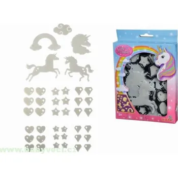 Dekorace do dětského pokoje svítící dekorace jednorožec rainbow