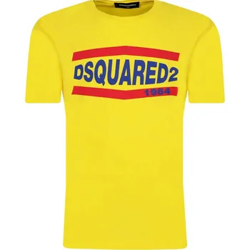 Pánské tričko Dsquared2 Tričko | Barva:žlutý | Velikost:156