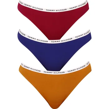 Kalhotky 3PACK dámské kalhotky Tommy Hilfiger vícebarevné (UW0UW02828 0XH) XL UW0UW02828 0XH Možnost vrácení zboží ZDARMA do 120 dnů!
