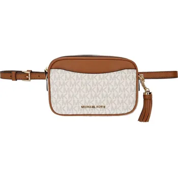 Kabelka Michael Kors Ledvinka / crossbody kabelka JET SET | Barva:béžový | Velikost:OS