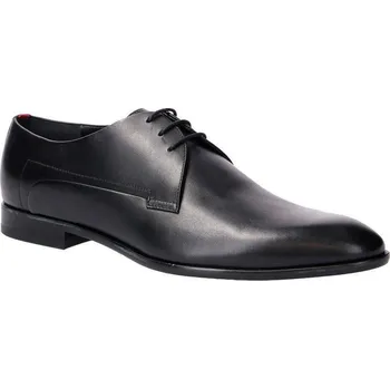 Pánská zimní obuv HUGO Kůžoné derby boty Appeal | Barva:černý | Velikost:44