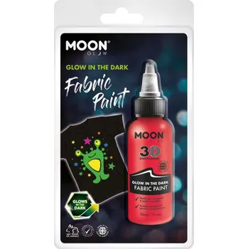 Barva na oblečení svítící ve tmě, červená