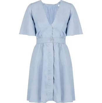 Dámské šaty GUESS JEANS Šaty WINONA | Barva:modrý | Velikost:XS