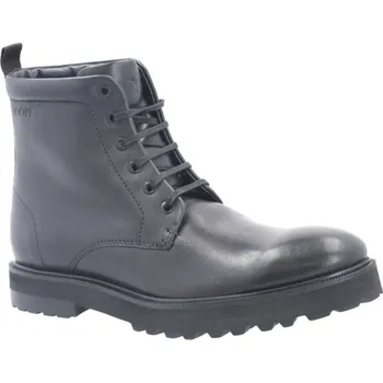 Pánská zimní obuv Joop! Kůžoné boty mario | Barva:černý | Velikost:41