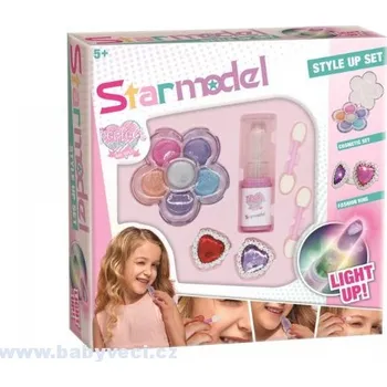 Přípravek na tvář Kosmetická sada make up se svítící rtěnkou > varianta se svítící rtěnkou