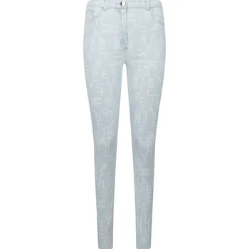 Dámské kalhoty Elisabetta Franchi Kalhoty | Barva:světlo modrá | Velikost:26