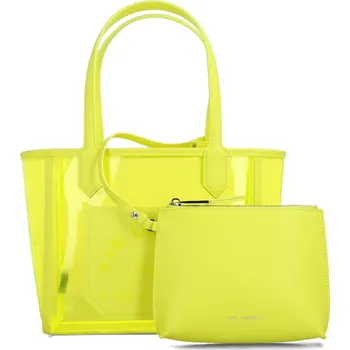Karl Lagerfeld Kabelka shopper + váček K/Journey | Barva:limetkově zelený | Velikost:OS