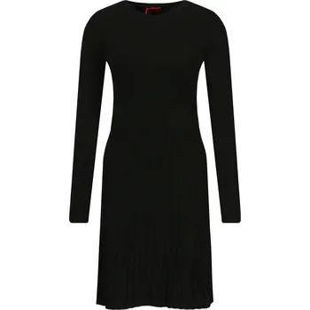 Dámské šaty HUGO Šaty Seagery | Barva:černý | Velikost:L