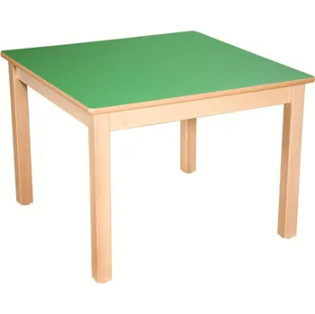 Dětský stůl Celodřevěný stůl 800 x 800 mm