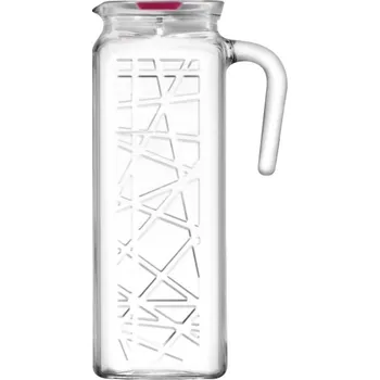 Džbán 1,2l LINE s víčkem,sklo