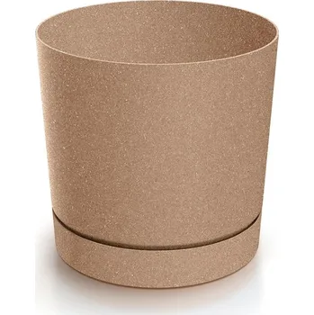 Květináč PROSPERPLAST Květináč TUBO P ECO WOOD naturo 29,2cm