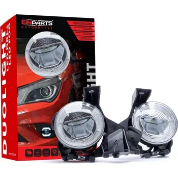 Denní svícení DUOLIGHT DL09 LED Světla Pro Denní Svícení s Mlhovkami Subaru Impreza III 07-13