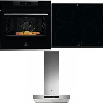 Set domácích spotřebičů ELECTROLUX KOBCS31X + ELECTROLUX LIR60430 + ELECTROLUX LFT426X