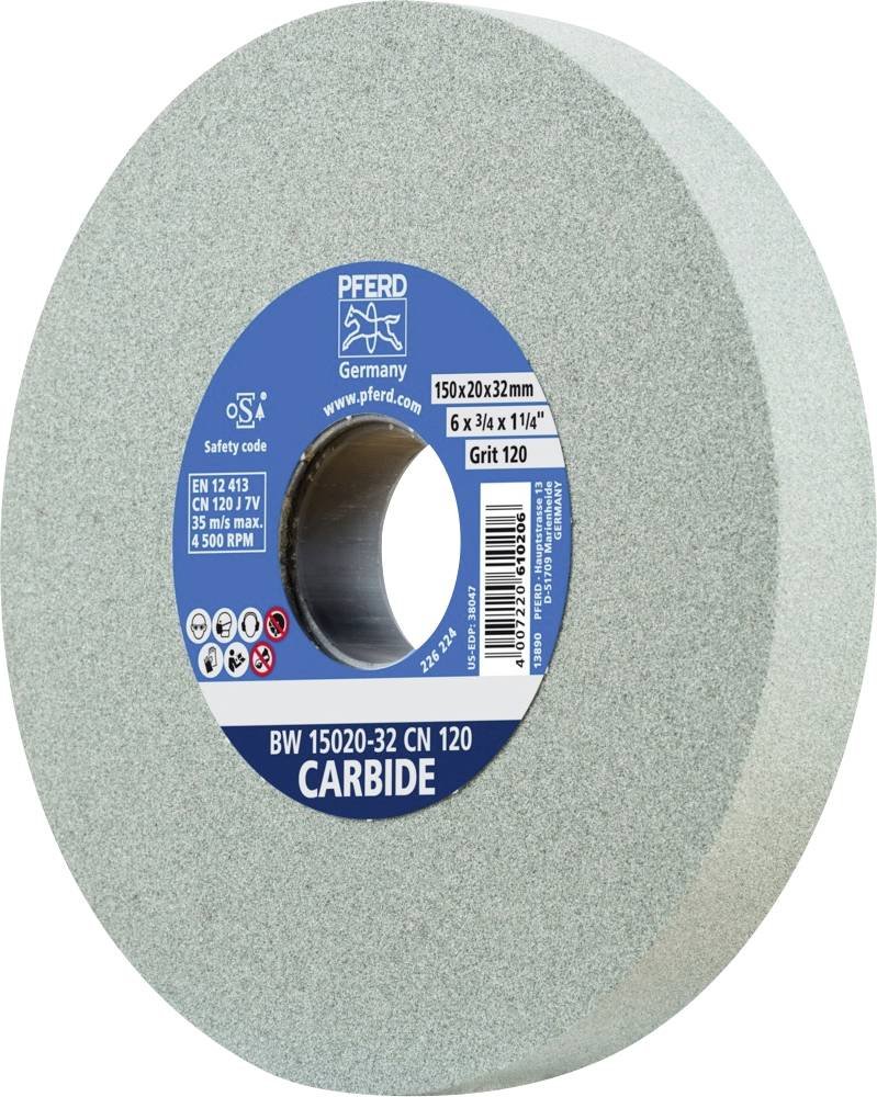 Mola Disco PFERD Carbide - &Oslash;150mm, Granulometria 120, Per Levigatura Metallio Duro
