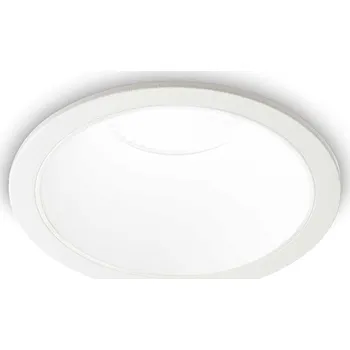 Bodové svítidlo Ideal Lux Stropní vestavné bodové svítidlo LED GAME ROUND Barva: Bílá, Teplota světla: 2700K - teplá bílá, Barva materiálu: Bílá