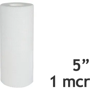 vodní filtr USTM Mechanická (polypropylenová) vložka 5″, 1 mcr, na mechanické nečistoty