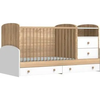 Dětská postýlka Faktum kombi postýlka Mia 120x70 cm - PopUp