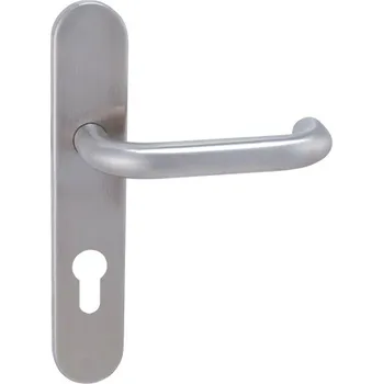 MP KOVÁNÍ MP - COSLAN - SPECIAL - SOD Provedení: PZ (vložkový zámek), Povrch: BN - broušená nerez, Rozteč: 72 mm