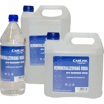Náplň do chladiče a ostřikovače CARLINE Destilovaná Voda 4l