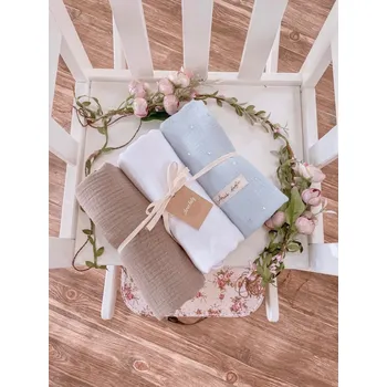 Plena Ar-s Mušelínové plenky sada 3 ks - D