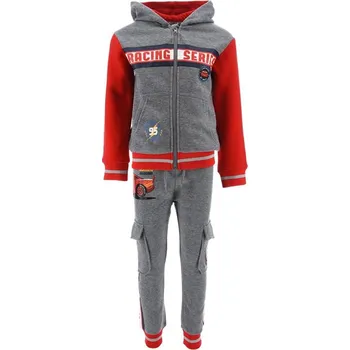 Disney Cars červeno-šedá chlapecká souprava Velikost: 104