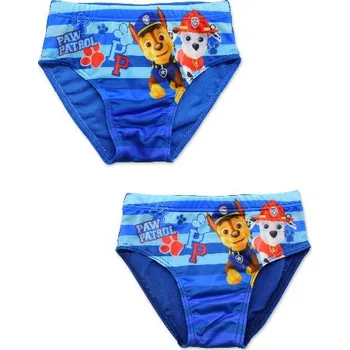 Dívčí plavky PLAVKY TLAPKOVÁ PATROLA > varianta 610 - modré Barva: 610 - modré, Velikost: 98