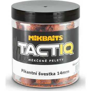 MIKBAITS TactiQ měkčené pelety 250ml - Pikantní švestka 14mm
