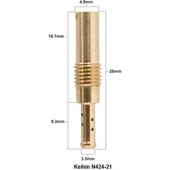 Karburátor PROX volnoběžná tryska KEIHIN TYP N424-21 průměr #82 (1 ks)