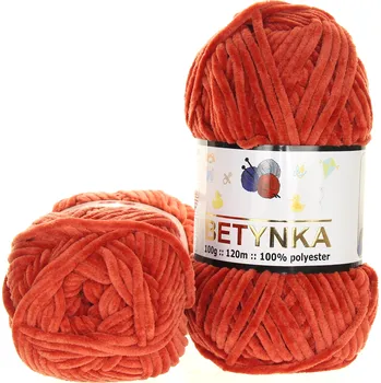 Příze Betynka rezavě hnědá 372