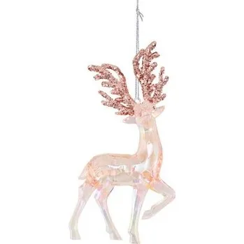 Vánoční ozdoba Vánoční ozdoba - Jelen růžový