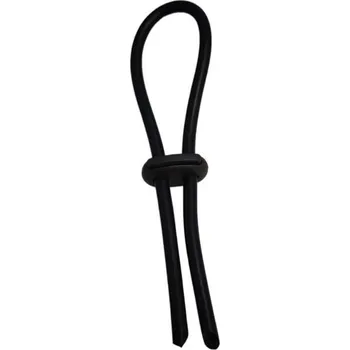 Slave4master E-Stim Cock Lasso, stahovací silikonová smyčka na penis a varlata