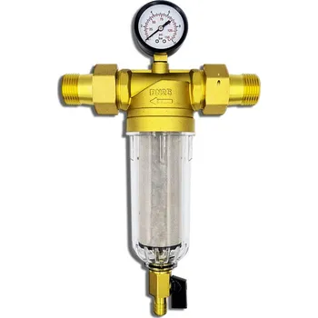 vodní filtr Hydroimpex Mechanický filtr Micron 1 s manometrem a 1" připojením