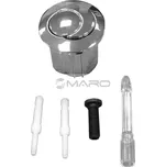 JIKA Náhradní díl Tlačítko k vypouštěcímu ventilu Dual Flush krátké, chrom, H8913630000001