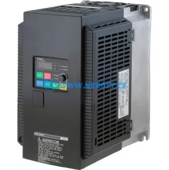Měnič napětí OMRON JX, měnič frekvence 5.5kW, typ 3G3JX-A4055-EF