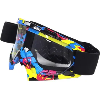 Motocyklové brýle Crossové brýle v barevném provedení