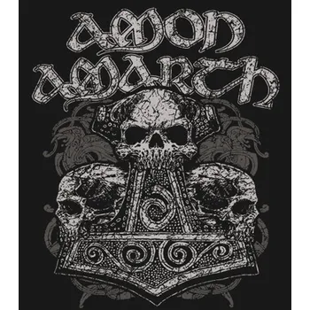 Nášivka nášivka na záda, zádovka Amon Amarth - Skulls, Hammer