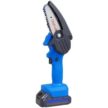 Motorová pila Akumulátorová ruční pila na větve 35,5 x 7,5 x 12 cm modrá