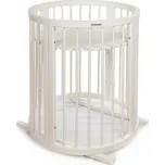 Mimiko kulatá postýlka 9v1 Round - Milk