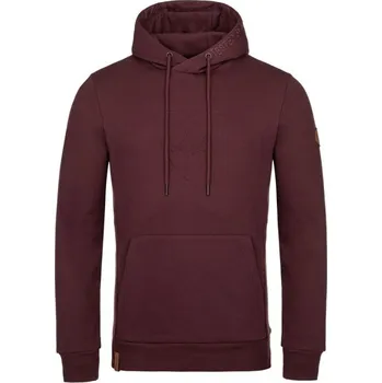 Pánská mikina Kilpi ODISEA-M Tmavě červená mikina pánská mikina