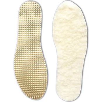 Vložka do bot BabičkaOvečková.cz Stélky / Vložky do bot s ovčí vlnou merino přírodní, Velikost EU 41