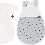 Träumeland spací pytel 3dílný set - Sternentraum blau, vel. 80/86