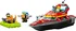 Stavebnice LEGO LEGO City 60373 Hasičská záchranná loď a člun
