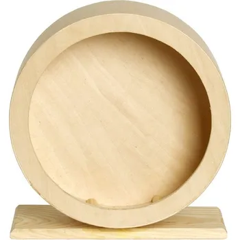 hračka pro malé zvíře Karlie Dřevěné běhací kolo 20 cm